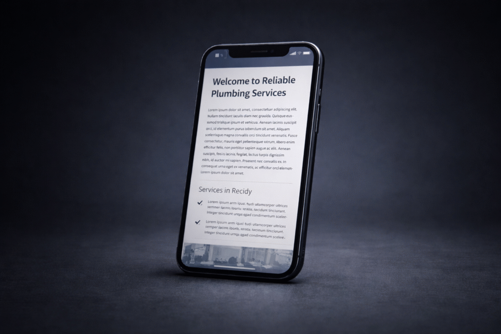 Website vs Microsite Visual by Marketiful